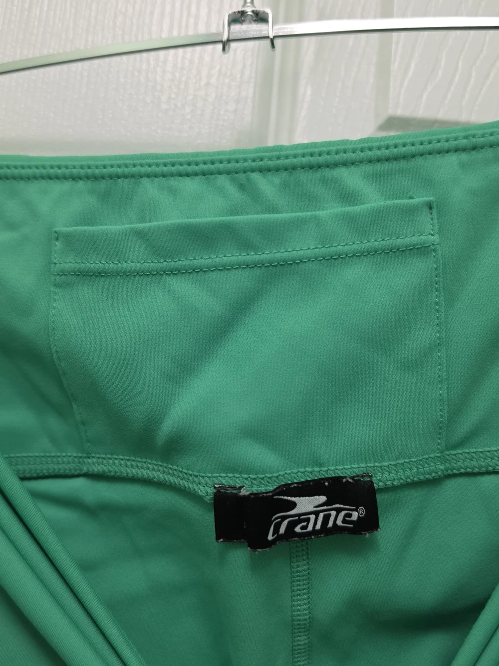 Crane Women’s High-Waist Athletic Shorts - Green